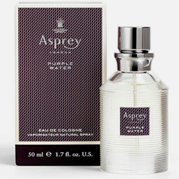 Asprey Of London Purple Water Eau De Cologne 1.7 Oz. - SEALED in Original Box - Picture 1 of 7